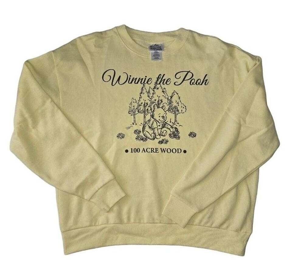 Disney Winnie The Pooh Sweatshirt XS/S Yellow